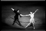 Christopher d'Amboise and Kyra Nichols in the New York City Ballet production of Jacques d'Amboise's "Tschaikovsky Suite No. 2"