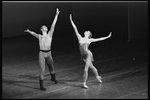 New York City Ballet production of "Suite from Histoire du Soldat" with Heather Watts and Bart Cook, choreography by Peter Martins (New York)