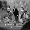 New York City Ballet production of "Suite from Histoire du Soldat" with Peter Martins taking a bow with dancers, choreography by Peter Martins (New York)