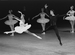 New York City Ballet production of "Symphony in C" with Elyse Borne and Christopher d'Amboise, choreography by George Balanchine (New York)