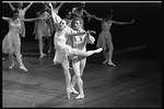 Kyra Nichols and Sean Lavery in the New York City Ballet production of Balanchine's "Ballo della Regina"