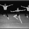 New York City Ballet production of "Agon" with Tracy Bennett, Karin von Aroldingen and Victor Castelli, choreography by George Balanchine (New York)
