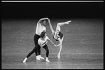 New York City Ballet production of "Agon" with Tracy Bennett, Karin von Aroldingen and Victor Castelli, choreography by George Balanchine (New York)
