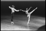 New York City Ballet production of "The Goldberg Variations" with Maria Calegari and Adam Luders, choreography by Jerome Robbins (New York)