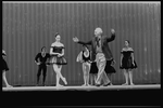 New York City Ballet production of "Mozartiana" with George Balanchine rehearsing Suzanne Farrell, choreography by George Balanchine (New York)