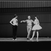 New York City Ballet production of "Mozartiana" with George Balanchine rehearsing Suzanne Farrell and Ib Andersen, choreography by George Balanchine (New York)