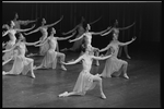 New York City Ballet production of "Ballet Imperial", choreography by George Balenchine (New York)