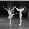 Kyra Nichols and Adam Lüders in the New York City Ballet production of Balanchine's "Tschaikovsky Piano Concerto No. 2"