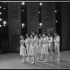 New York City Ballet production of "Piano Pieces" with choreography by Jerome Robbins (New York)