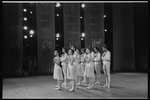 New York City Ballet production of "Piano Pieces" with choreography by Jerome Robbins (New York)