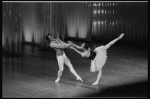 New York City Ballet production of "Le Baiser de la Fee" with Patricia McBride and Helgi Tomasson, choreography by George Balanchine (New York)