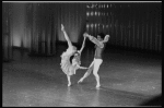 New York City Ballet production of "Le Baiser de la Fee" with Patricia McBride and Helgi Tomasson, choreography by George Balanchine (New York)