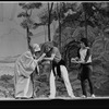 New York City Ballet Production of "The Magic Flute", Peter Martins demonstrates to Jock Soto, choreography by Peter Martins (New York)