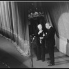 New York City Ballet Stravinsky Festival in June 1982, George Balanchine and Lincoln Kirstein drink a toast to Stravinsky (New York)