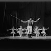 New York City Ballet production of "Circus Polka" with Jerome Robbins as ringmaster and the students from the School of American Ballet, choreography by Jerome Robbins (New York)