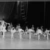 New York City Ballet production of "Circus Polka" with Jerome Robbins as ringmaster and the students from the School of American Ballet, choreography by Jerome Robbins (New York)