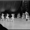 New York City Ballet production of "Circus Polka" with Jerome Robbins as ringmaster and the students from the School of American Ballet, choreography by Jerome Robbins (New York)