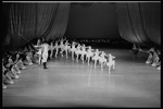 New York City Ballet production of "Circus Polka" with David Richardson as ringmaster and students from the School of American Ballet, choreography by Jerome Robbins (New York)