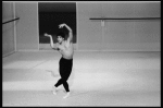 New York City Ballet production of "Afternoon of a Faun" with Afshin Mofid, choreography by Jerome Robbins (New York)