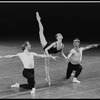 New York City Ballet production of "Agon" with Peter Frame, Maria Calegari and Tracy Bennett, choreography by George Balanchine (New York)