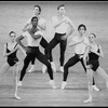 New York City Ballet production of "Agon" with Heather Watts, Mel Tomlinson, Victor Castelli, Tracy Bennett, Jean-Pierre Frohlich and Maria Calegari, choreography by George Balanchine (New York)