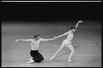 New York City Ballet production of "Duo Concertant" with Suzanne Farrell and Peter Martins, choreography by George Balanchine (New York)