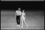 New York City Ballet production of "Duo Concertant" with Suzanne Farrell and Peter Martins, choreography by George Balanchine (New York)