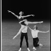 New York City Ballet production of "Agon" with Peter Frame, Paul Frame and Maria Calegari, choreography by George Balanchine (New York)