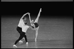 New York City Ballet production of "Agon" with Peter Frame, Paul Frame and Maria Calegari, choreography by George Balanchine (New York)