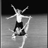 New York City Ballet production of "Agon" with Peter Frame, Paul Frame and Maria Calegari, choreography by George Balanchine (New York)