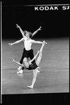 New York City Ballet production of "Agon" with Peter Frame, Paul Frame and Maria Calegari, choreography by George Balanchine (New York)