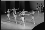 New York City Ballet production of "Glass Pieces" with Diana White, choreography by Jerome Robbins (New York)