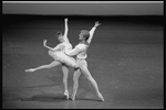 New York City Ballet production of "Ballet d'Isoline" with Suzanne Farrell and Peter Martins, choreography by Helgi Tomasson (New York)