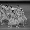 New York City Ballet production of "Piano Pieces", choreography by Jerome Robbins (New York)