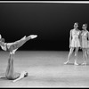 New York City Ballet production of "The Goldberg Variations" with Peter Frame, (?), Melinda Roy and Roma Sosenko, choreography by Jerome Robbins (New York)
