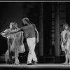 New York City Ballet production of "A Schubertiad" with Peter Martins rehearsing dancers, choreography by Peter Martins (New York)