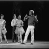 New York City Ballet production of "A Schubertiad" with Peter Martins rehearsing dancers, choreography by Peter Martins (New York)