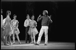 New York City Ballet production of "A Schubertiad" with Peter Martins rehearsing dancers, choreography by Peter Martins (New York)