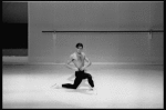 New York City Ballet production of "Afternoon of a Faun" with Afshin Mofid, choreography by Jerome Robbins (New York)