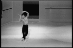 New York City Ballet production of "Afternoon of a Faun" with Afshin Mofid, choreography by Jerome Robbins (New York)