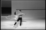 New York City Ballet production of "Afternoon of a Faun" with Kyra Nichols and Afshin Mofid, choreography by Jerome Robbins (New York)