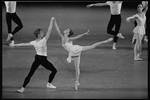 New York City Ballet production of "Monumentum Pro Gesualdo" with Suzanne Farrell and Sean Lavery, choreography by George Balanchine (New York)