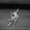 Heather Watts and Adam Lüders in the New York City Ballet production of Balanchine's "Tschaikovsky Pas de Deux"