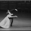 Heather Watts and Alexandre Proia in the New York City Ballet production of Balanchine's "Liebeslieder Walzer"