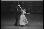 Joseph Duell and Kyra Nichols in the New York City Ballet production of Balanchine's "Liebeslieder Walzer"