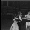 New York City Ballet production of "Vienna Waltzes" with Bart Cook, Patricia McBride and Joseph Duell upstage and Suzanne Farrell and Sean Lavery downstage, choreography by George Balanchine (New York)