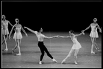 New York City Ballet production of "Concerto Barocco" with Heather Watts and Joseph Duell, choreography by George Balanchine (New York)