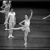 New York City Ballet production of "Square Dance" with Kyra Nichols and Christopher d'Amboise, choreography by George Balanchine (New York)