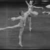 Sean Lavery (front) in the New York City Ballet production of Balanchine's "Tschaikovsky Suite No. 3"