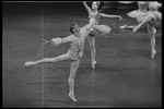 Sean Lavery (front) in the New York City Ballet production of Balanchine's "Tschaikovsky Suite No. 3"